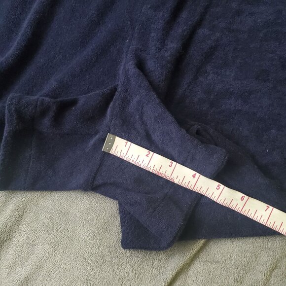 A new day womens shorts plus Size 3X navy blue Terrycloth Pull-on midwaist nwot - Picture 6 of 10